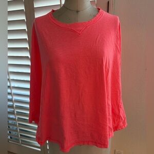 Women's neon Coral Top